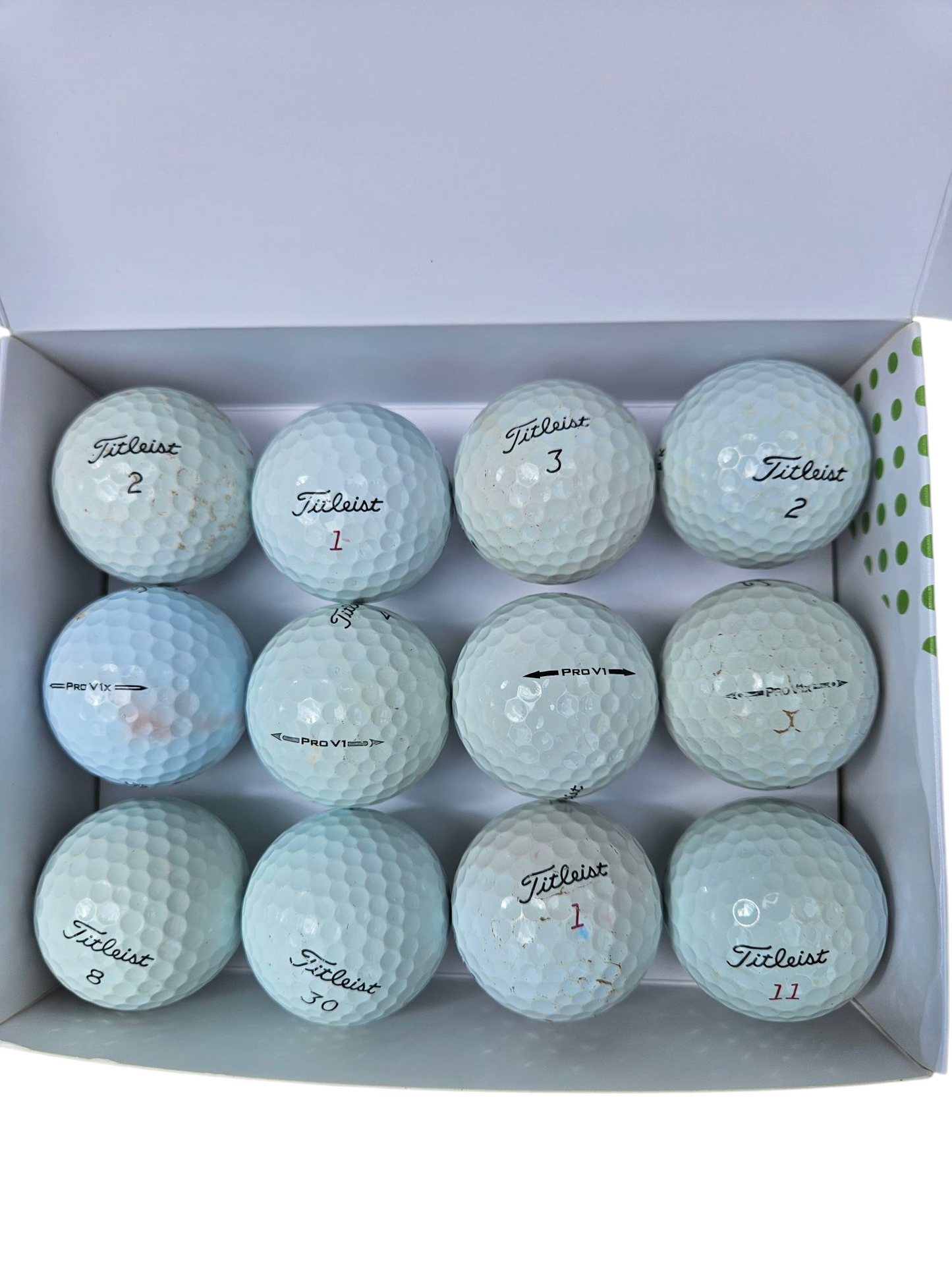 Titleist ProV's A/B - Pack of 12 golf balls