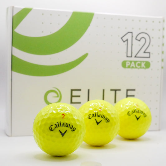 Callaway Chromesoft (Yellow) - Pack of 12 golf balls