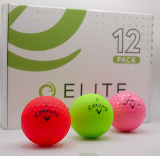 Callaway Supersoft colour mix - Pack of 12 golf balls