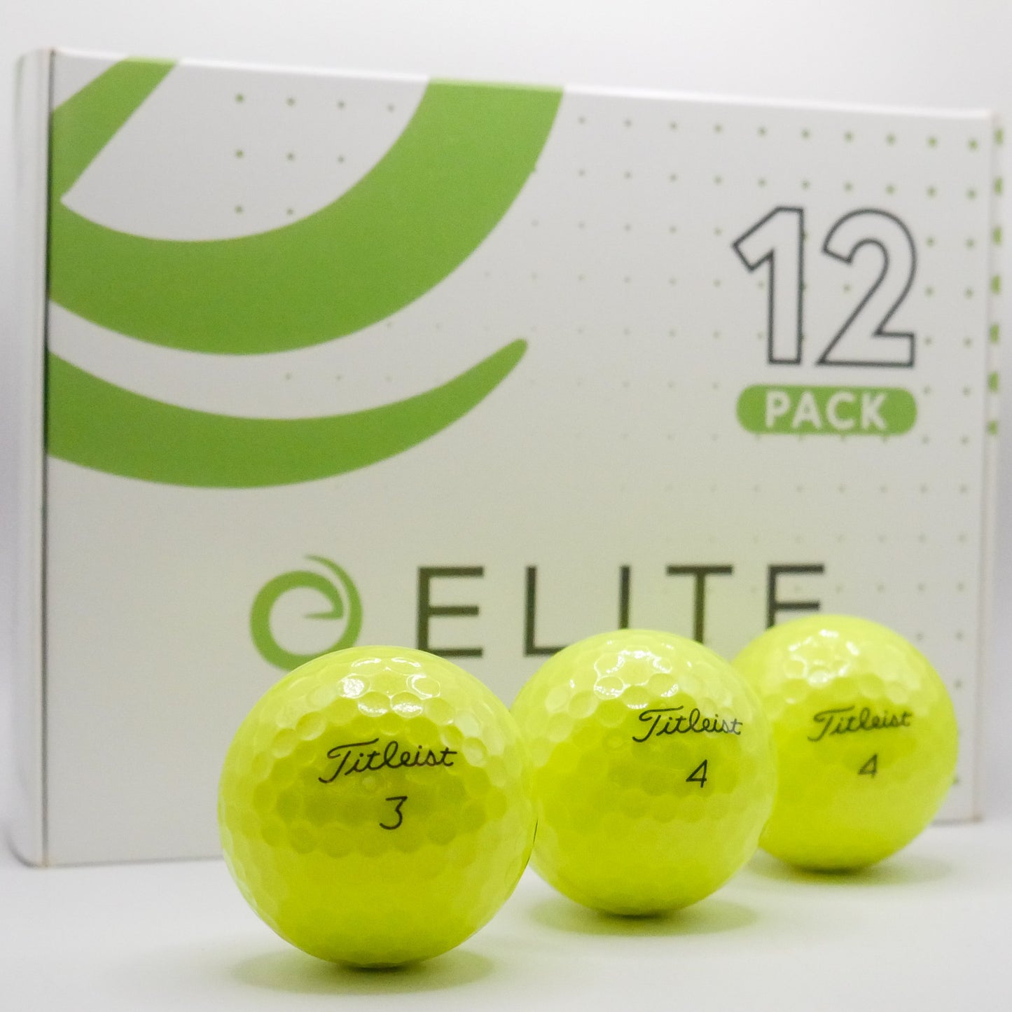 Titleist Pro V's (Yellow) - Pack of 12 golf balls