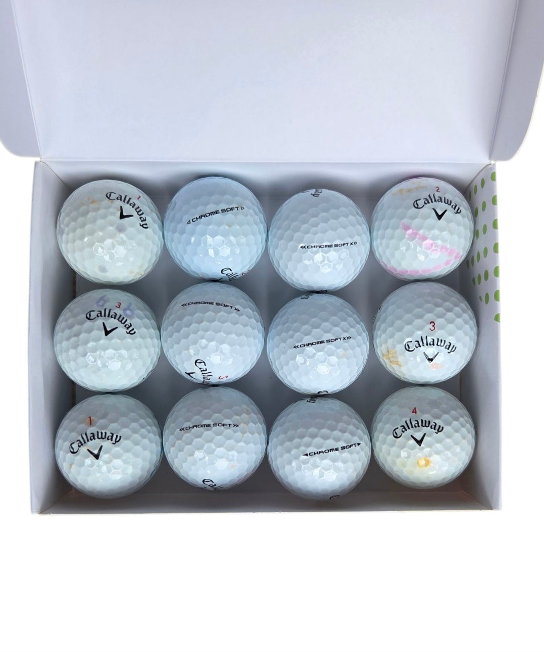 Callaway Chromesoft A/B - Pack of 12 golf balls