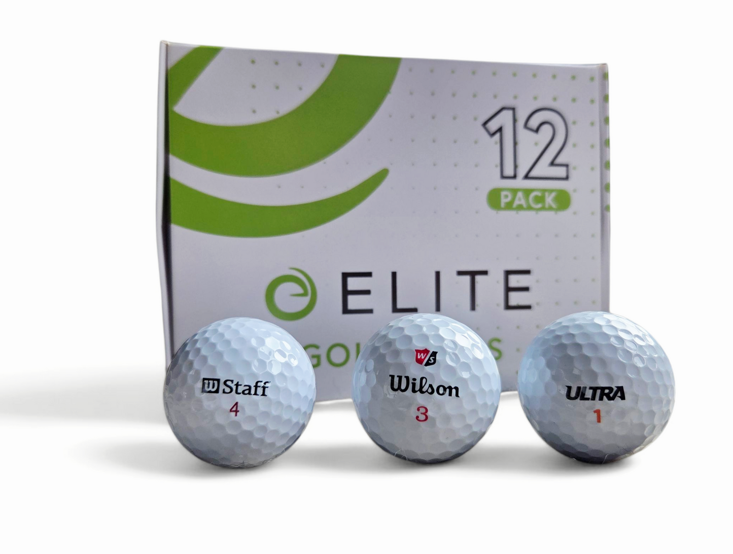 Wilson Mix - Pack of 12 golf balls