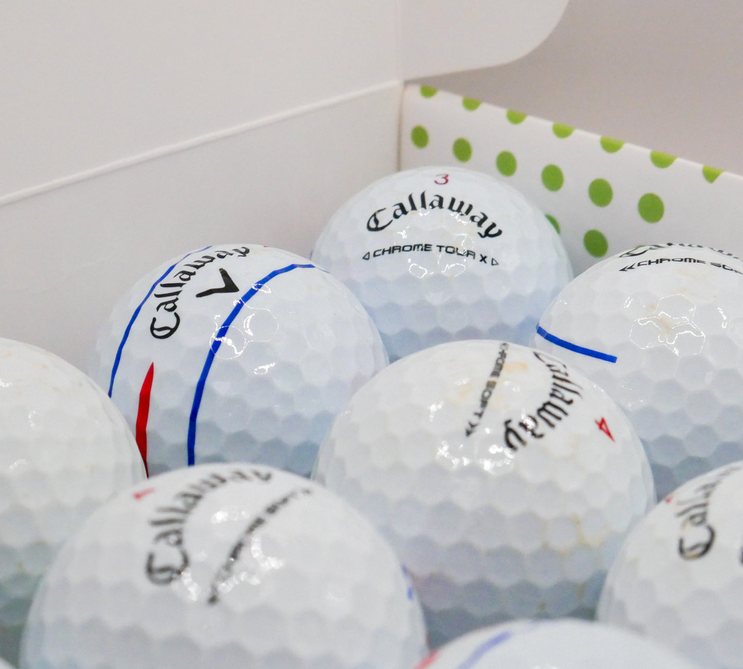 Callaway Chromesoft Triple Track - Pack of 12 golf balls