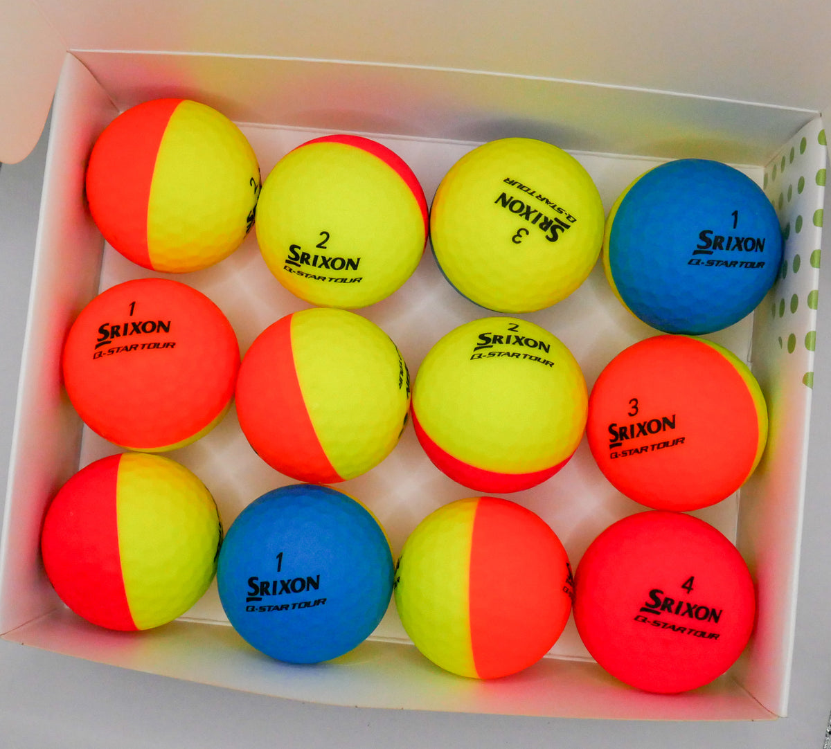 Srixon Qstar divide - Pack of 12 golf balls