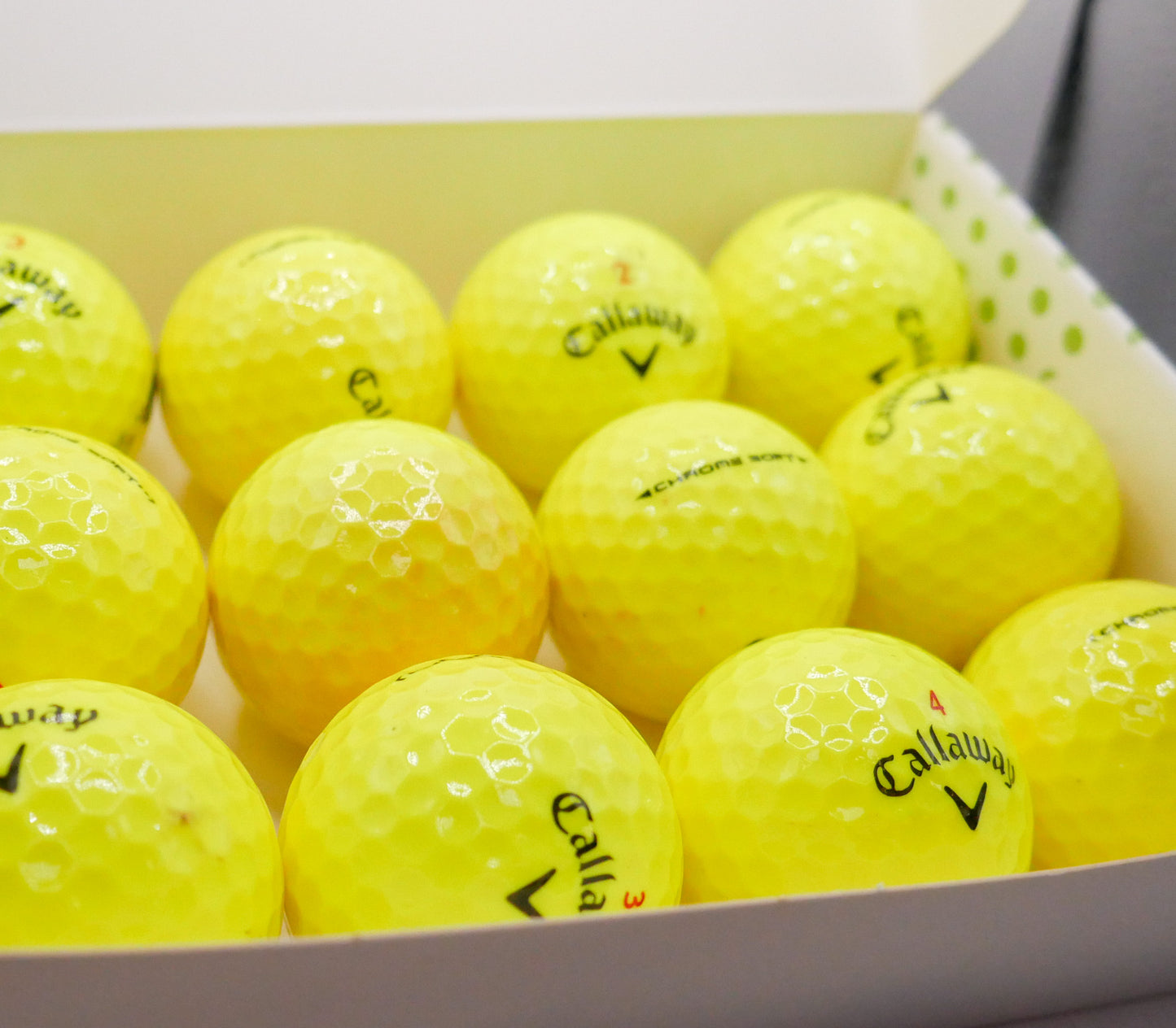 Callaway Chromesoft (Yellow) - Pack of 12 golf balls