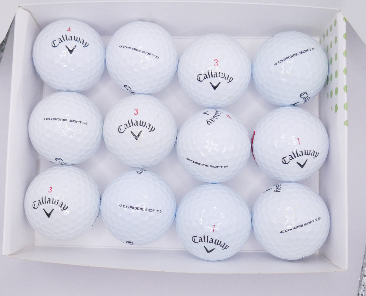 Callaway Chromesoft (plain) - Pack of 12 golf balls