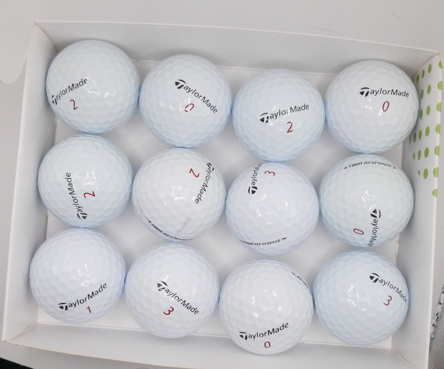 Taylormade Tour Response (Plain) - Pack of 12 golf balls
