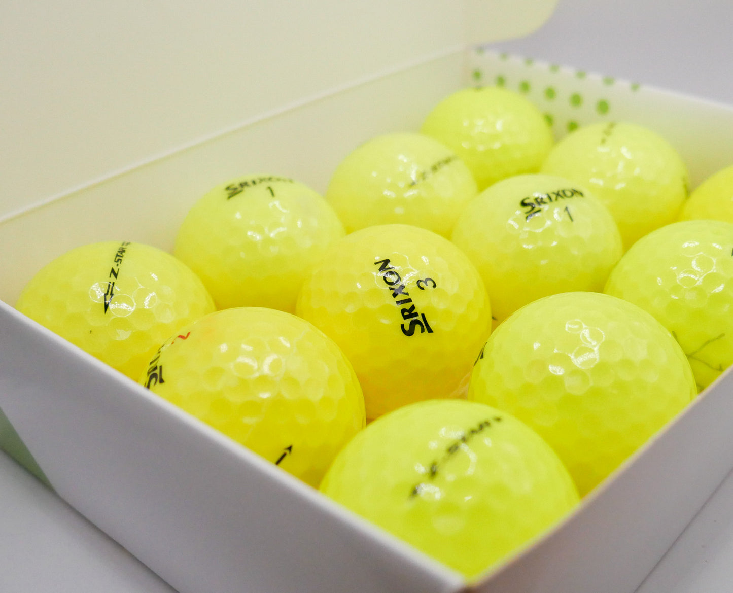 Srixon Zstar "Yellow" - Pack of 12 golf balls