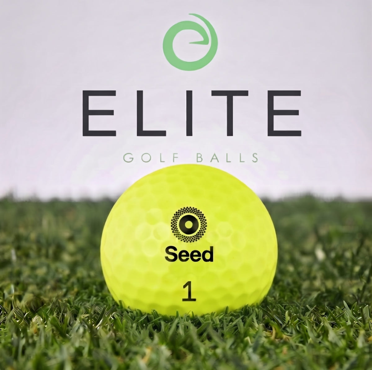 Seed SD 01 (Yellow) - Pack of 12 golf balls