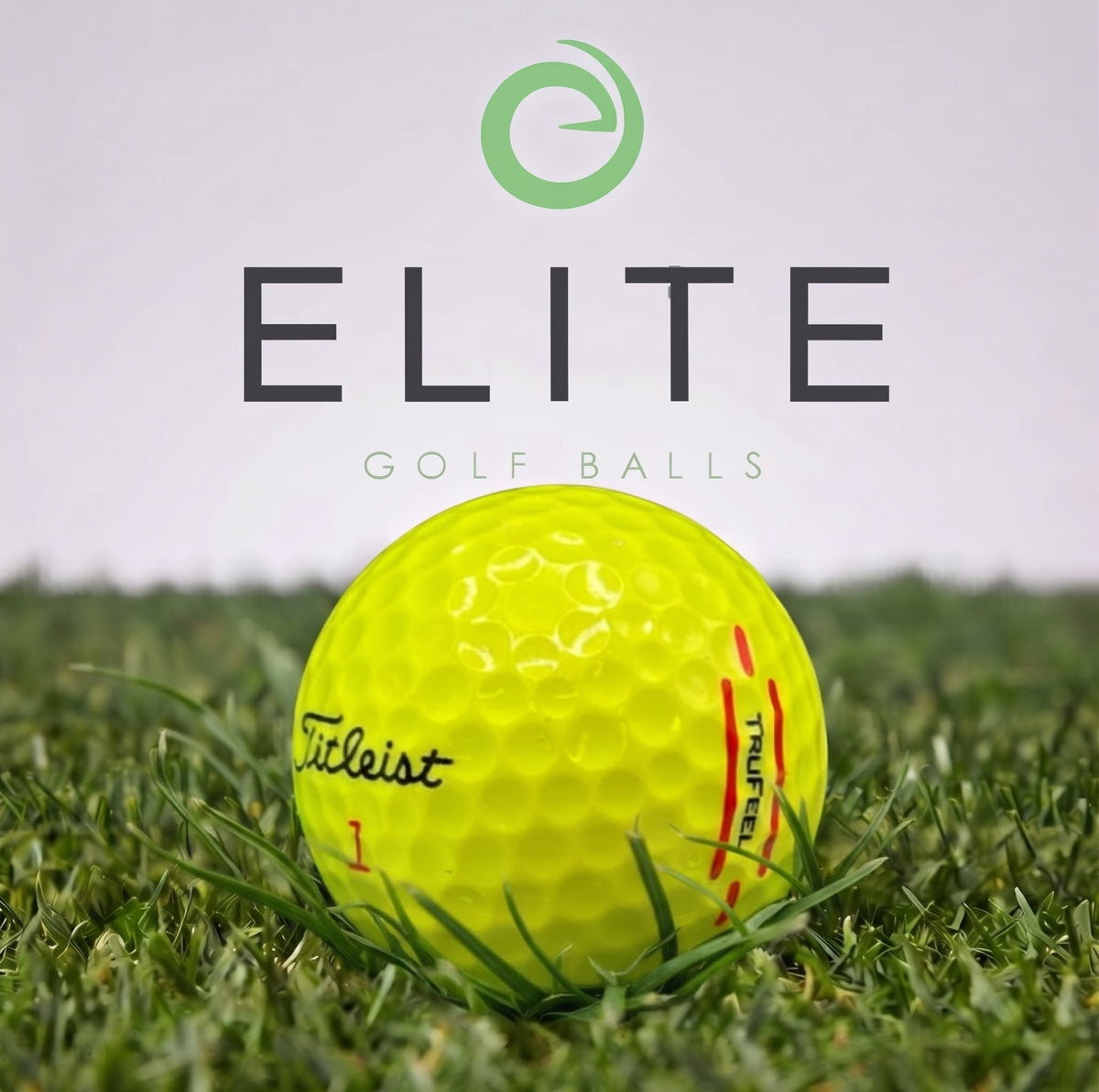 Titleist TruFeel "Yellow" - Pack of 12 golf balls