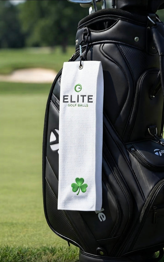 Elite Golf Towel (White)