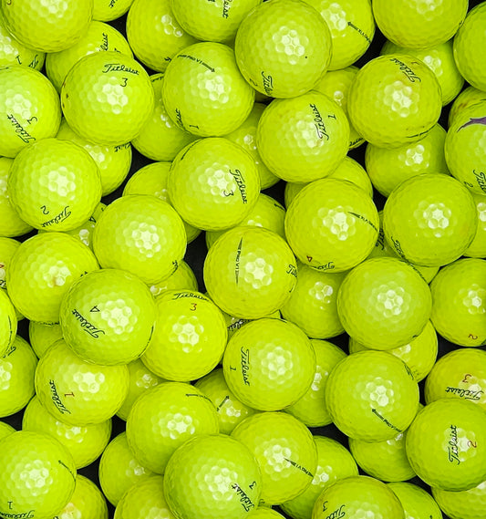 Titleist Pro V Yellow Golf Balls