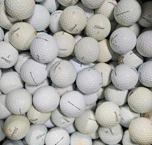 Titleist Pro V's A/B - Pack of 10 Golf Balls 