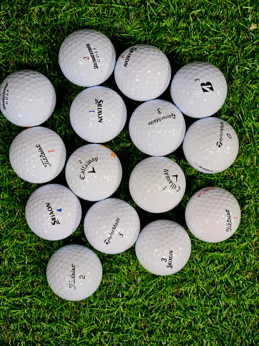 Premium Mix White - Pack of 10 golf balls