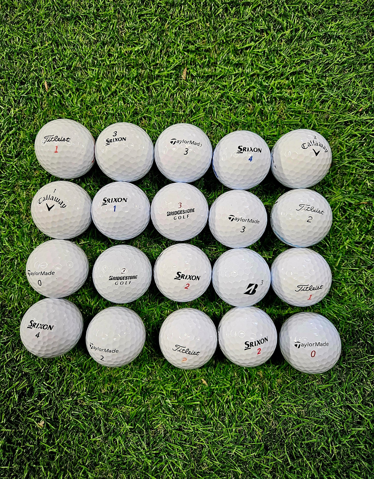Premium Mix White - Pack of 10 golf balls