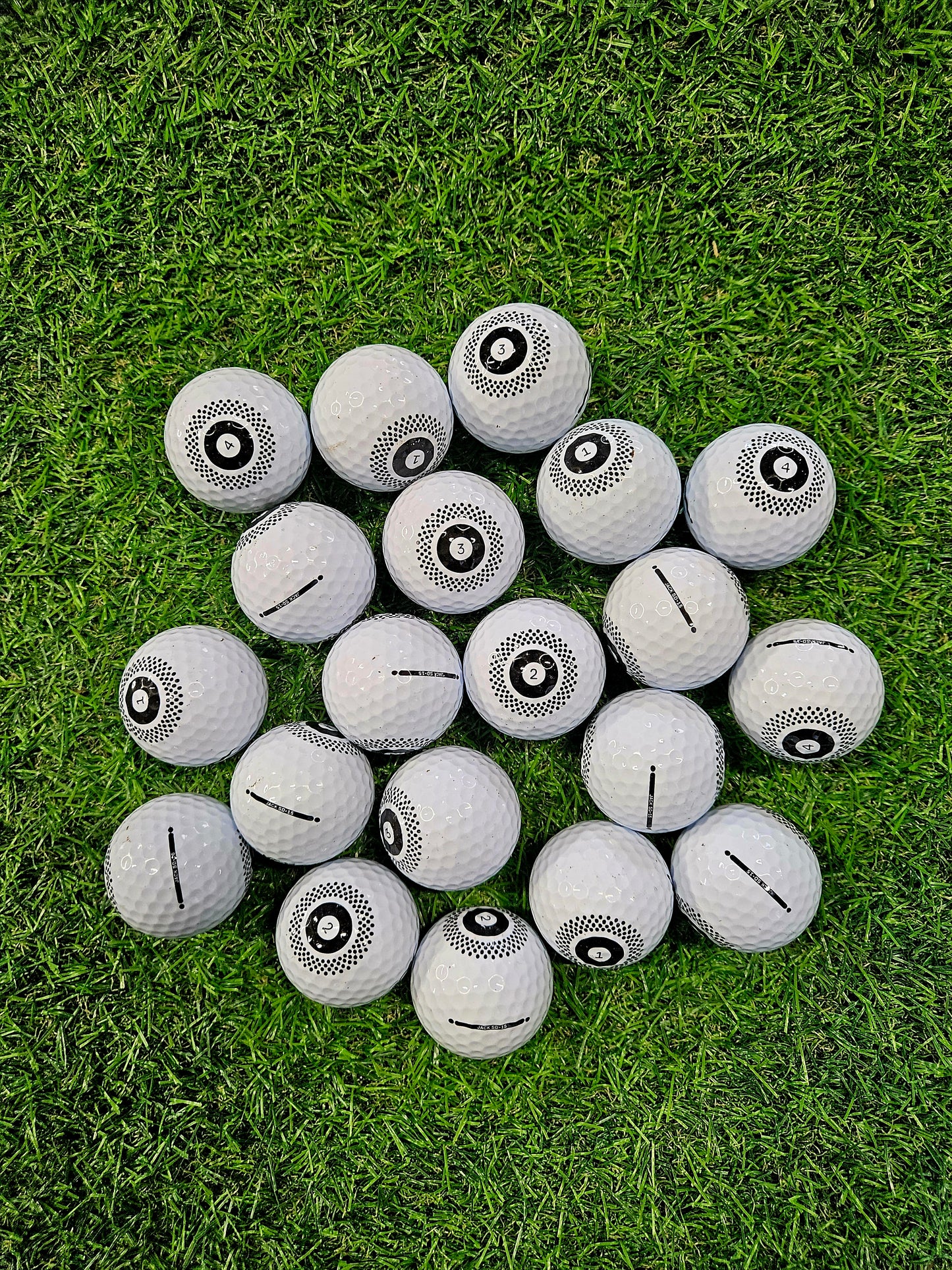 The Jack - Pack of 10 golf balls