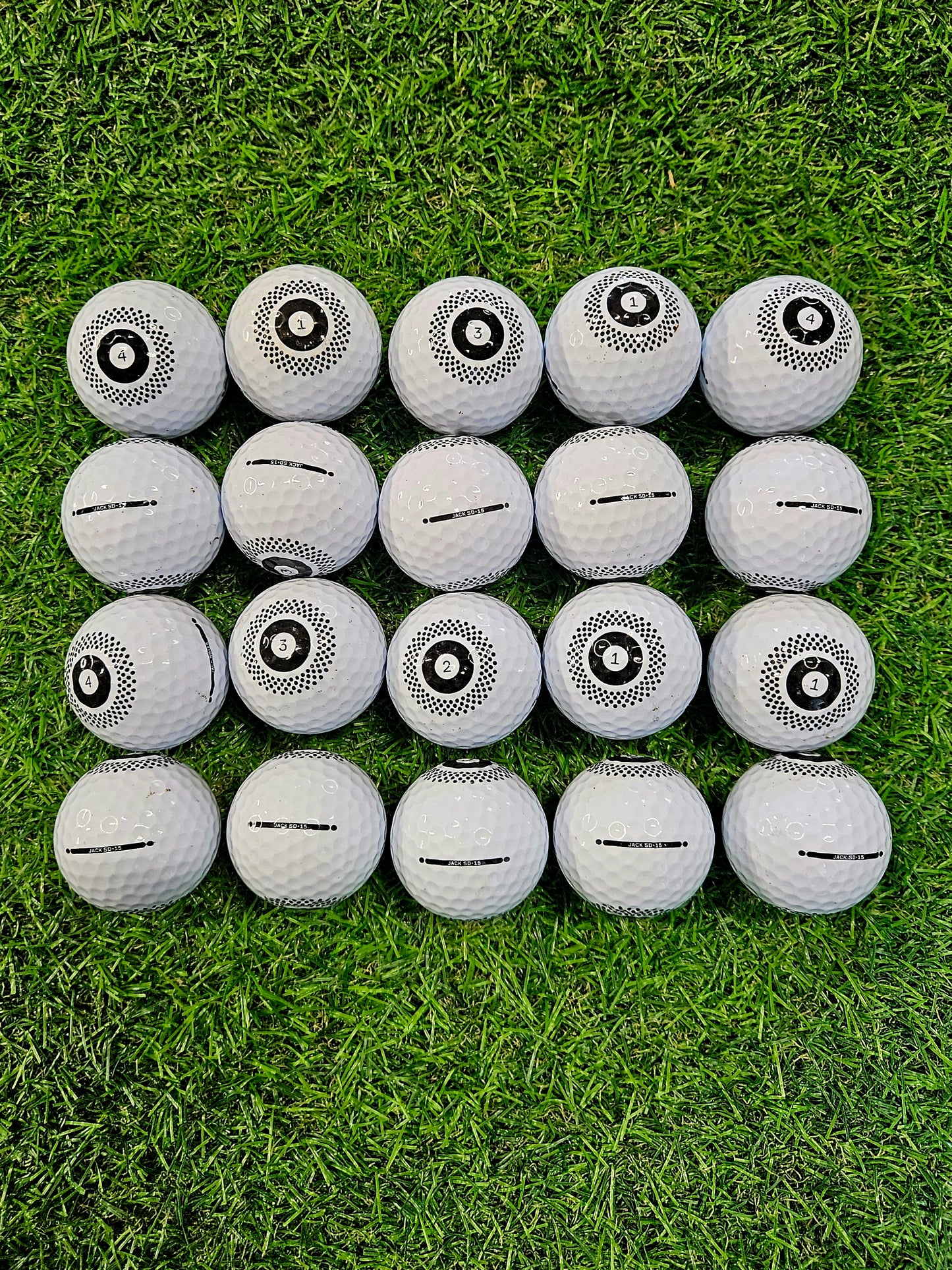 The Jack - Pack of 10 golf balls