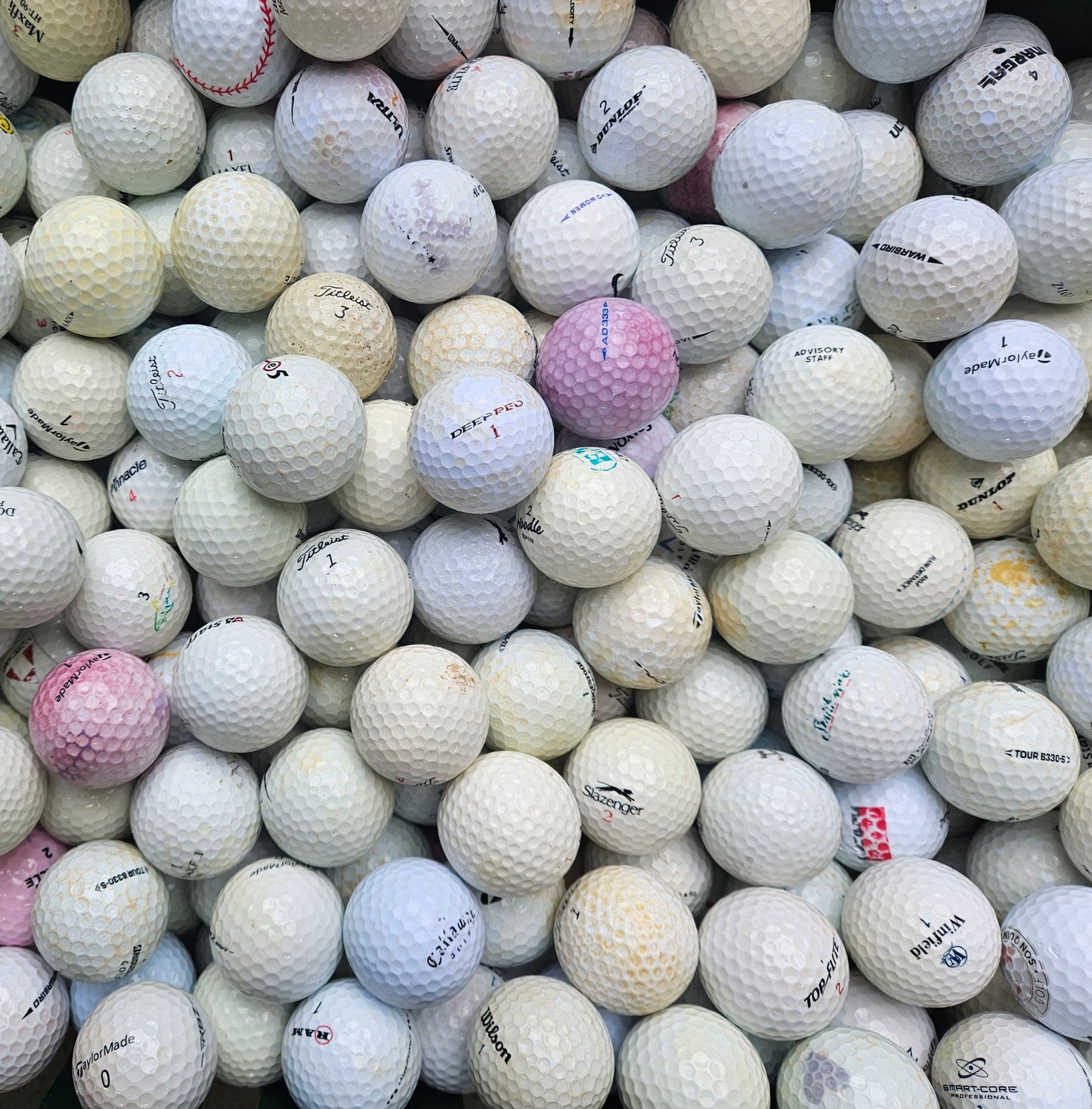 Practice Grade Mix - Pack of 50 golf balls