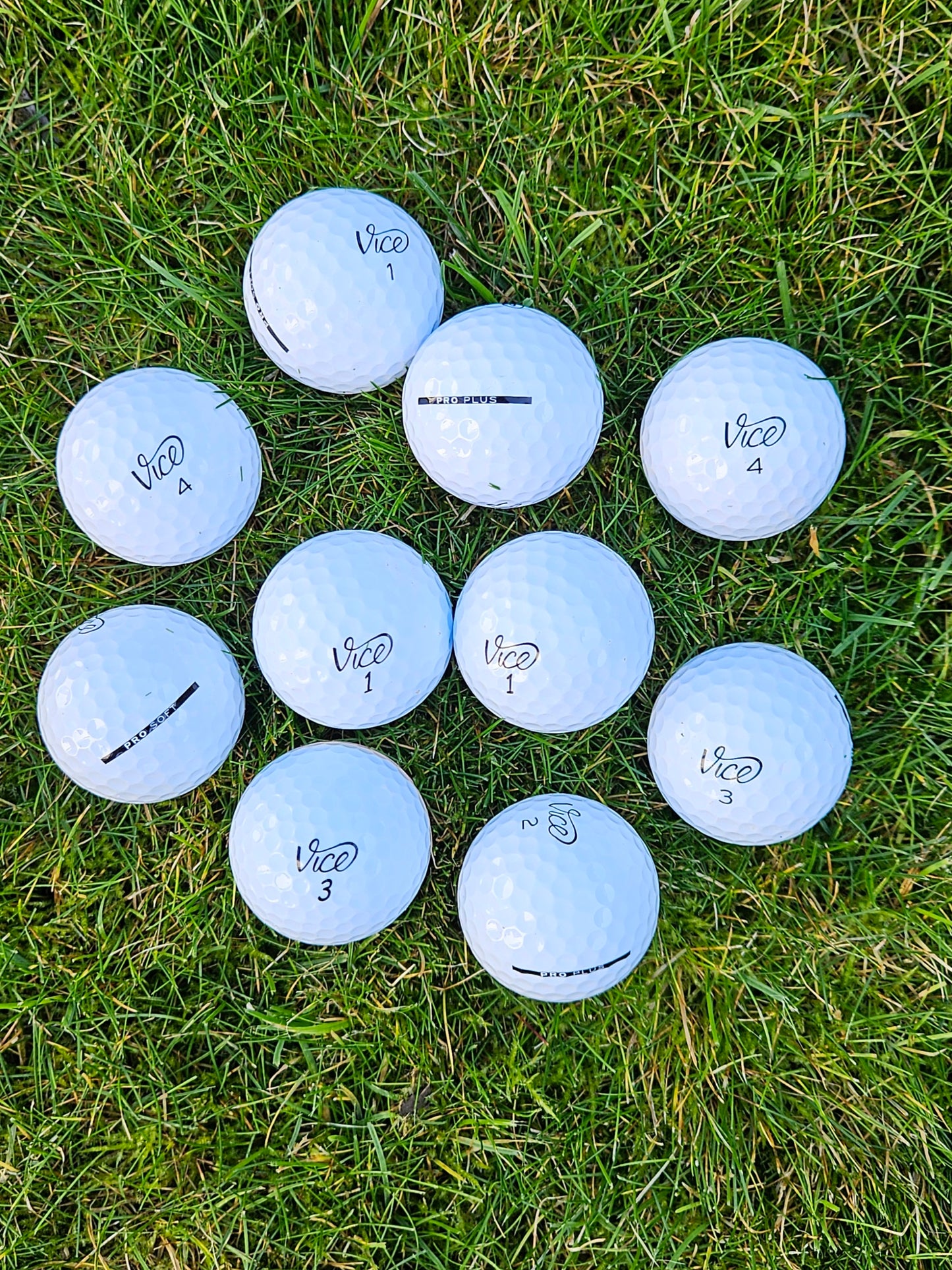 Vice Mix - Pack of 10 golf balls