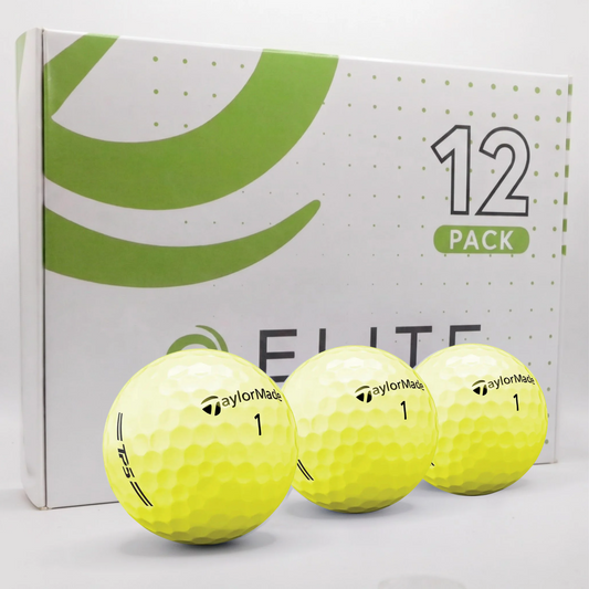 Taylormade TP5/TP5X (Yellow) - Pack of 12 golf balls