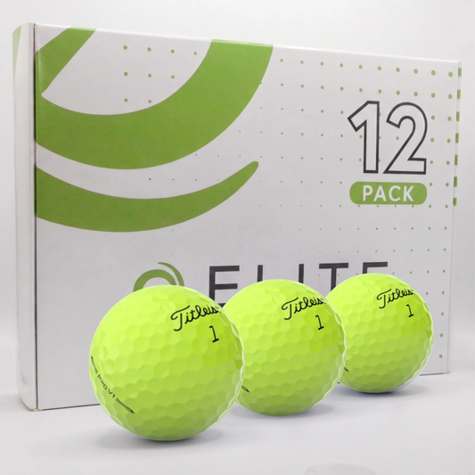 Titleist Pro V's (Yellow)  - Pack of 12 golf balls
