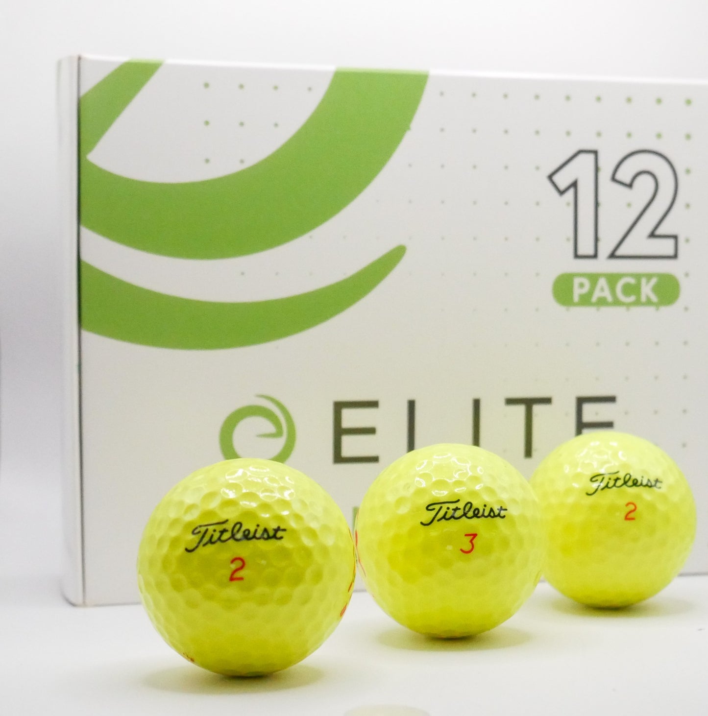 Titleist TruFeel "Yellow" - Pack of 12 golf balls
