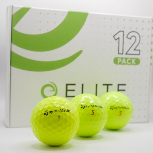 Taylormade TP5/TP5X (Yellow) - Pack of 12 golf balls