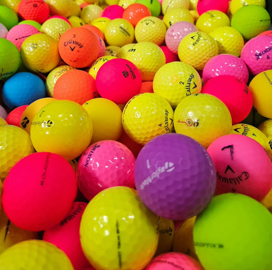 Premium Mix Coloured - Pack of 25 golf balls