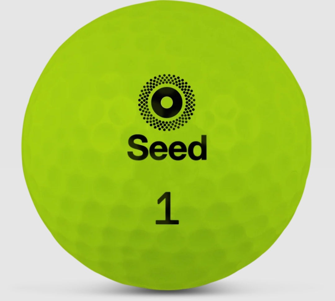 Seed SD•15 Yellow - Pack of 12 Golf Balls