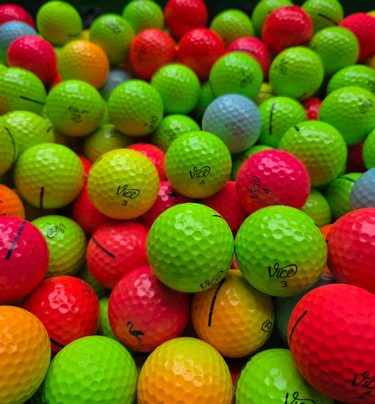 Vice Mix Coloured - Pack of 25 golf balls